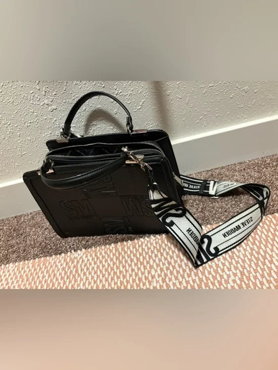 Steve Madden Bmatteo Top-Handle Satchel Handbag - Picture 10 of 10